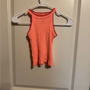 Old‎ Navy Girls 4T Orange Sleeveless Ribbed Top